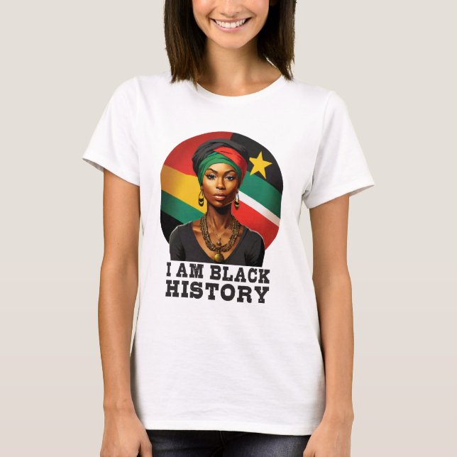 I am Black History T-Shirt (Front)