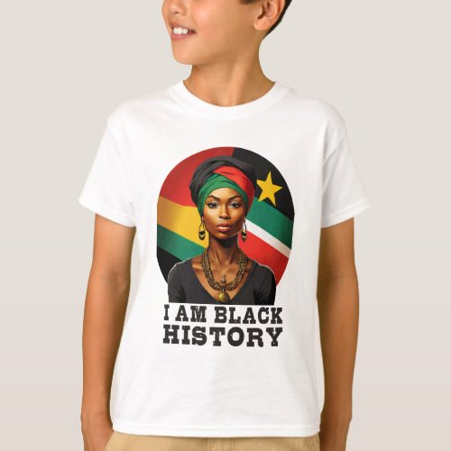 I am Black History T_Shirt