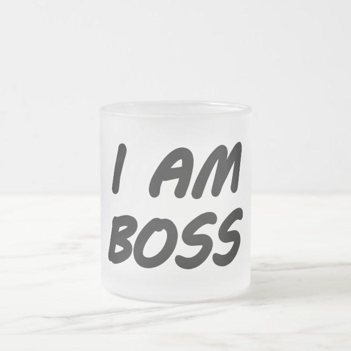 I Am Boss Mug