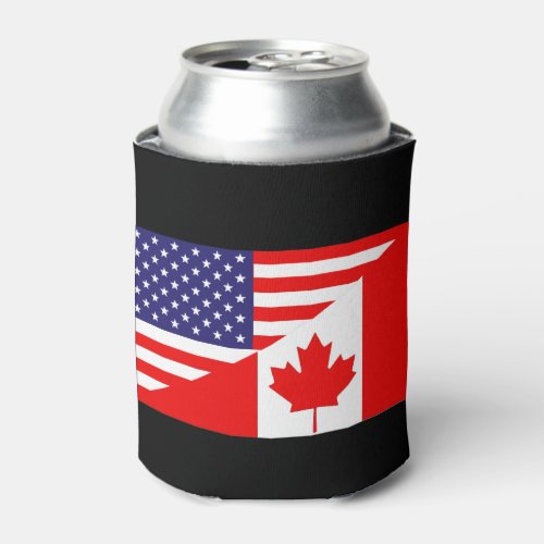 I Am Both Canada Day Can Cooler