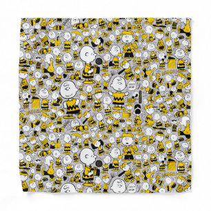 I Am Charlie Brown Pattern Bandana