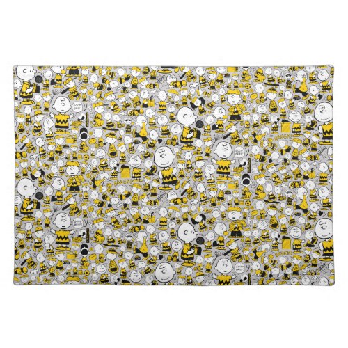 I Am Charlie Brown Pattern Cloth Placemat