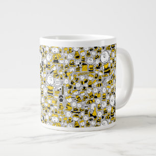 I Am Charlie Brown Pattern Giant Coffee Mug