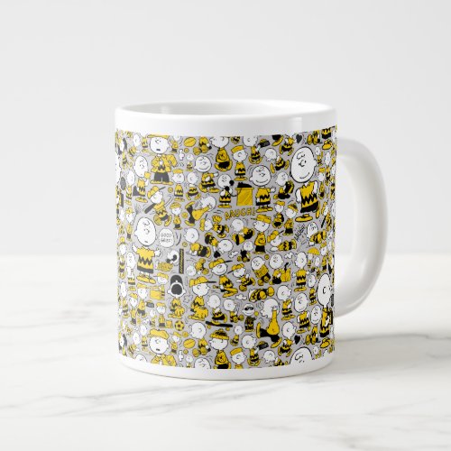 I Am Charlie Brown Pattern Giant Coffee Mug