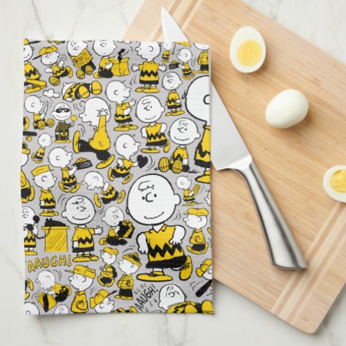 I Am Charlie Brown Pattern Kitchen Towel