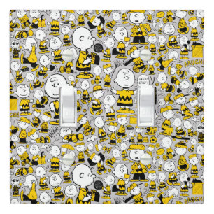 I Am Charlie Brown Pattern Light Switch Cover