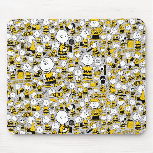 I Am Charlie Brown Pattern Mouse Pad