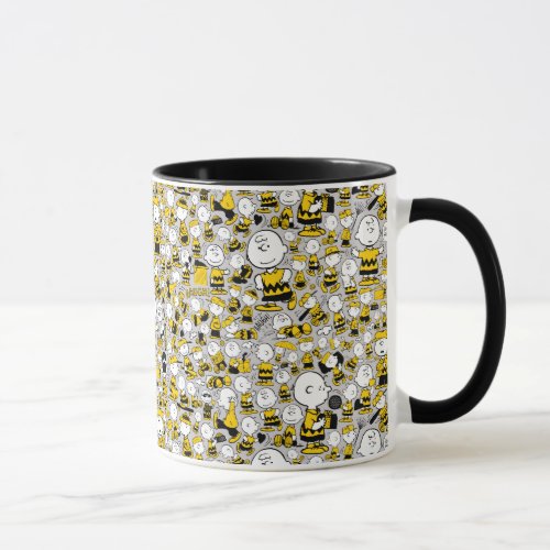 I Am Charlie Brown Pattern Mug