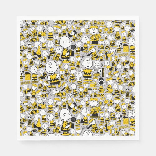 I Am Charlie Brown Pattern Napkins