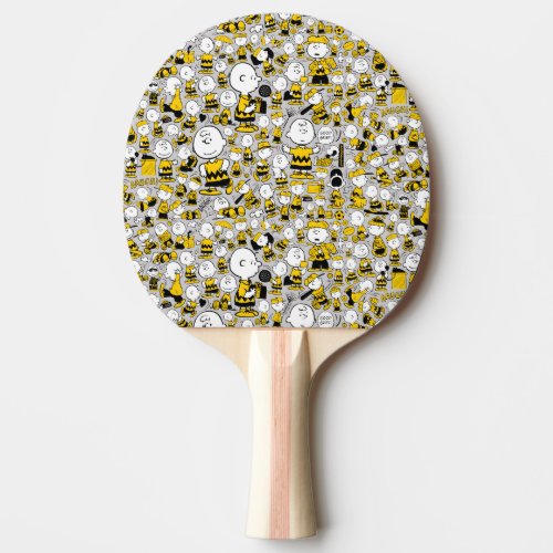 I Am Charlie Brown Pattern Ping Pong Paddle