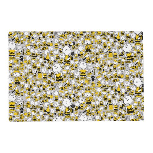 I Am Charlie Brown Pattern Placemat