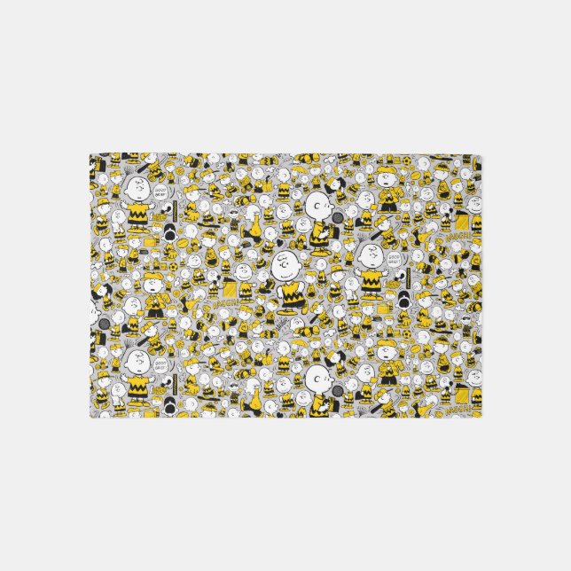 I Am Charlie Brown Pattern Rug (Front)