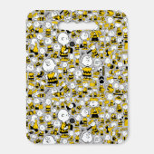 I Am Charlie Brown Pattern Seat Cushion (Front Vertical)
