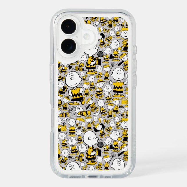 I Am Charlie Brown Pattern Speck iPhone Case (Front)