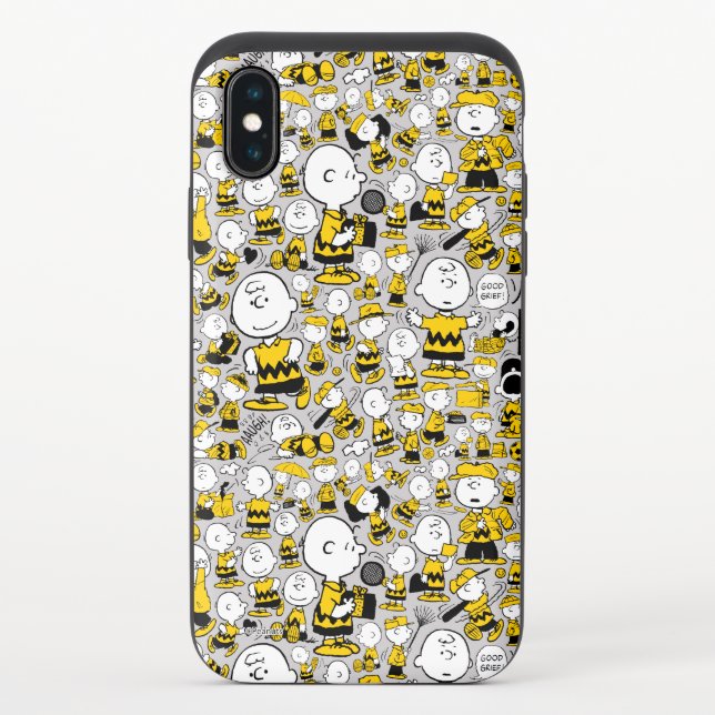 I Am Charlie Brown Pattern Uncommon iPhone Case (Back)