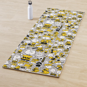 I Am Charlie Brown Pattern Yoga Mat