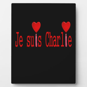 I am charlie plaque
