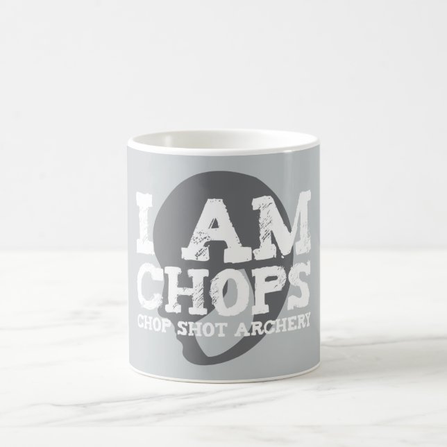 I Am Chops logo mug (Center)
