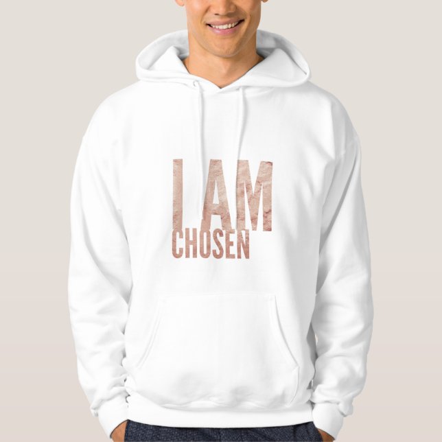 I am Chosen Hoodie Gold (Front)