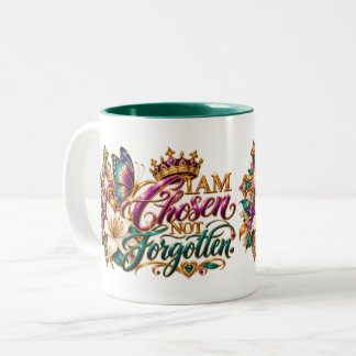 I Am Chosen. Not Forgotten Two-Tone Coffee Mug