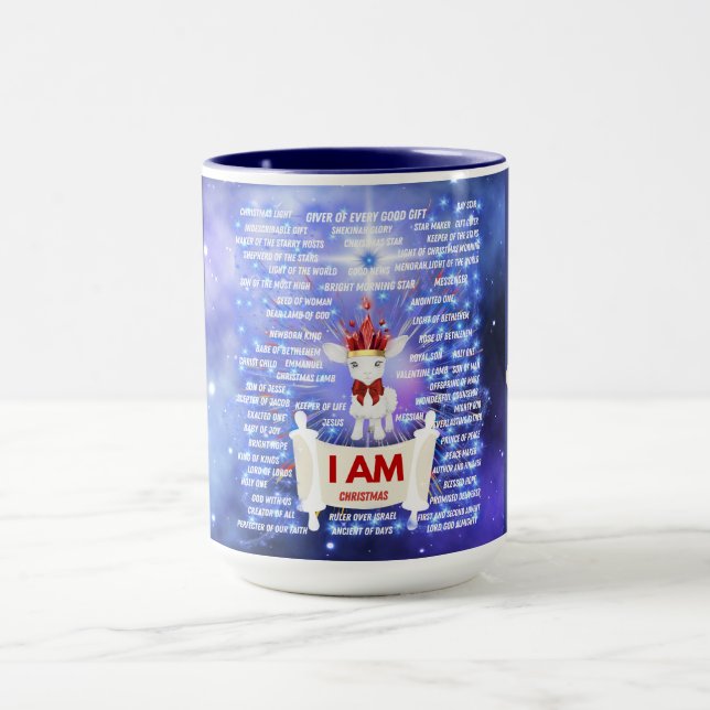 I AM Christmas Coffee Mug (Center)