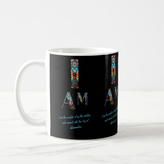 I AM  COFFEE MUG  perfect gift  (Left)