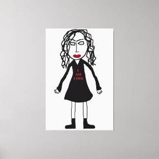 I Am Cool Canvas Print