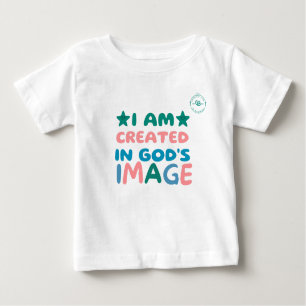 I Am Created In God's Image Baby T-Shirt