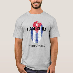 I Am Cuba Patria Y Vida Homeland And Life Light T-Shirt