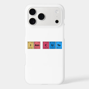 I am Cute Periodic Table iPhone 17 Pro Max Case
