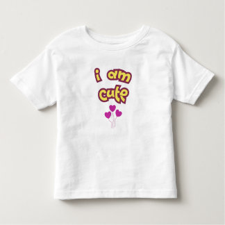 I am cute toddler t-shirt