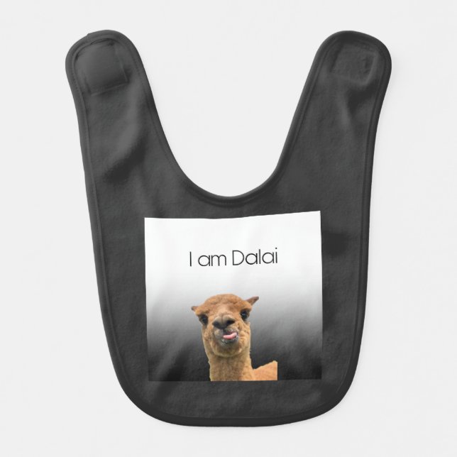 I am Dalai Baby Bib (Front)