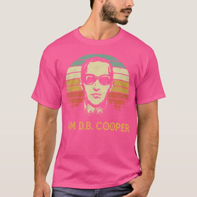I Am Db Cooper Skydiving Funny Skydiver D B Cooper T-Shirt (Front)