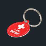 "I Am Deaf" Special Needs Deaf Pet ID Tag<br><div class="desc">Every pet needs identification to be safe. But special needs pets, like deaf dogs and deaf cats, need a little bit more. If your deaf pet were ever to get lost, let the people who find him know that there's nothing new wrong with him, and that your pet is just...</div>