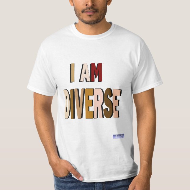 I Am Diverse Value Tee (Front)