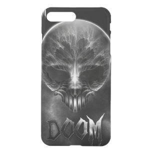 I Am Doom Fractal Skull iPhone 8 Plus/7 Plus Case