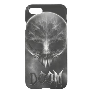 I Am Doom Fractal Skull iPhone SE/8/7 Case
