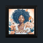 I am enough Black woman affirmation  Gift Box<br><div class="desc">I am enough Black woman affirmation</div>