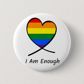 I Am Enough Pinback Button