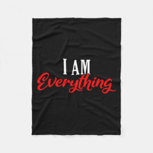 I Am Everything Valentine´s Day Love Couples Fleece Blanket