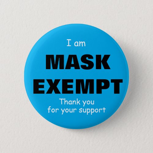 I am Exempt Button 2_14 inch