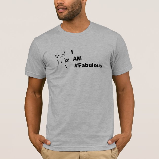 I Am #fabulous - Men's Basic Tee (Front)