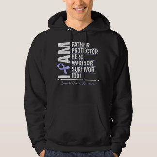 I Am Father Hero Warrior Survivor Stomach Cancer A Hoodie