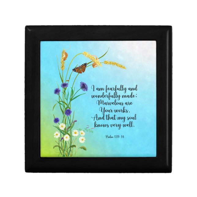 I am fearfully and wonderfully made gift box (Front)