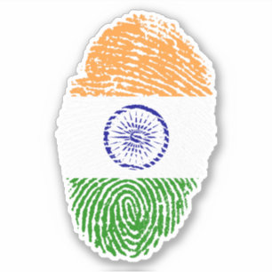 I Am From India Sticker
