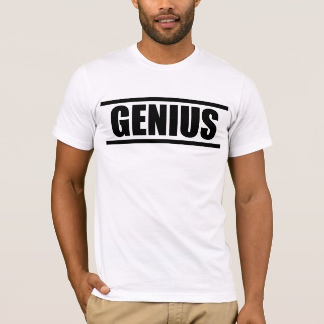 I AM GENIUS T-shirt (Front)