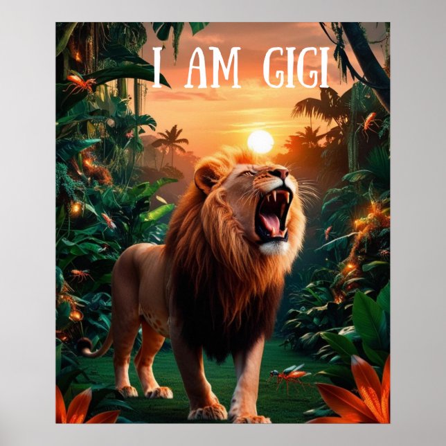 I am gigi great grandmother strong woman mature  poster (Front)