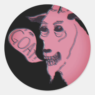 I Am Goat Classic Round Sticker