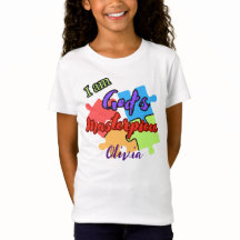 "I Am God's Masterpiece" Puzzle design t -shirt
