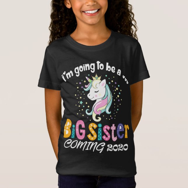 I am going to be a big sister T-Shirt (Front)